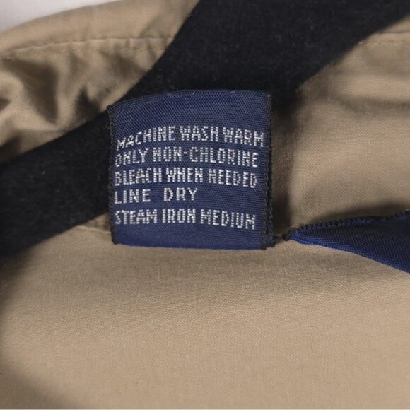 POLO‎ RALPH LAUREN VINTAGE Full Zip Jacket Cotton SINGAPORE🇸🇬MADE Size LARGE - Picture 11 of 12